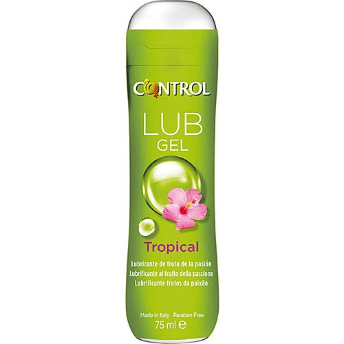Lubrikáló Gél Control 75 ml - Trópusi élmény