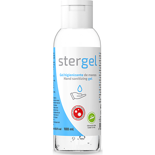Kézfertőtlenítő gél STERGEL Aloe Vera 100ml