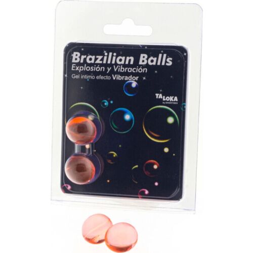 Brazilian Balls TALOKA 2 db vibráló hatású izgató gél