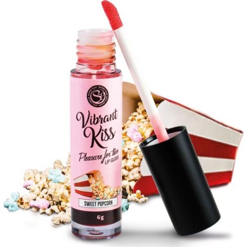 Szájfény SECRETPLAY LIP GLOSS VIBRANT KISS Édes Popcorn