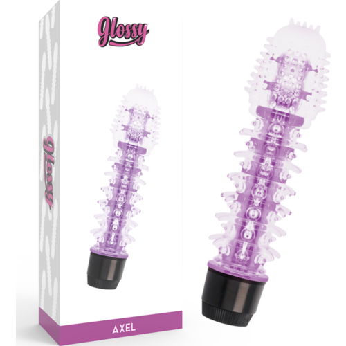 Vibrátor Vibrador GLOSSY Axel erős vibrációkkal