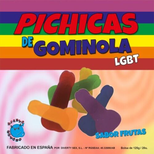 Vicces édesség PRIDE GUMMY PENIS FRUITS - Édes és szexi