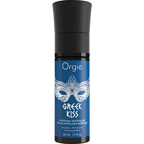 Intim gél Orgie Greek Kiss 50 ml meleg hatással