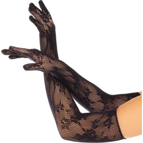 Lingerie kesztyűk Leg Avenue Red Floral