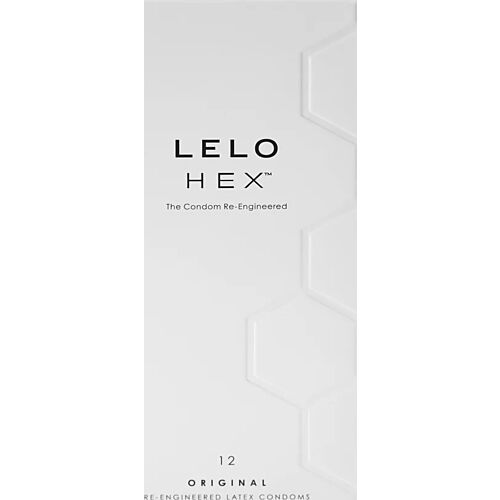 Kondom LELO HEX 12 db | Érzékeny és tartós védelem