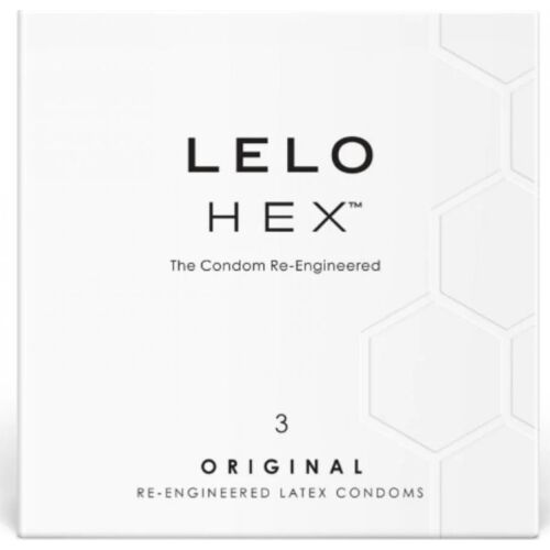 Kondom LELO HEX 3 darabos kiszerelés