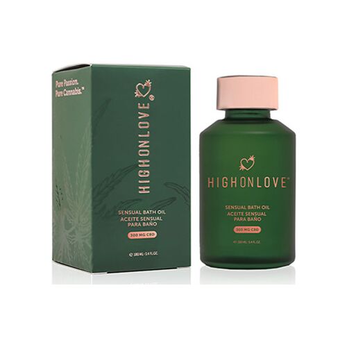 Fürdőolaj High On Love MOD 3 Élénkítő Hatással