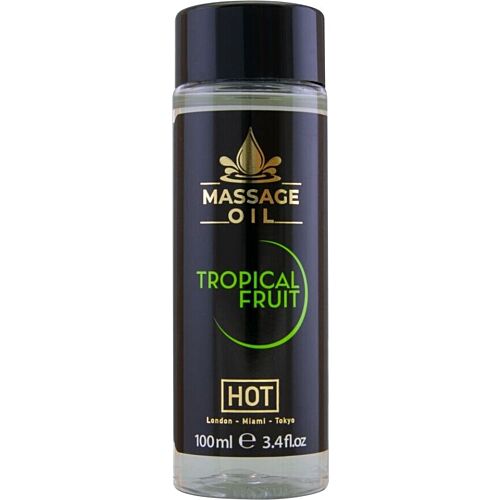 Masszázs Olaj HOT Tropical Fruit 100 ml - Trópusi gyümölcs illat