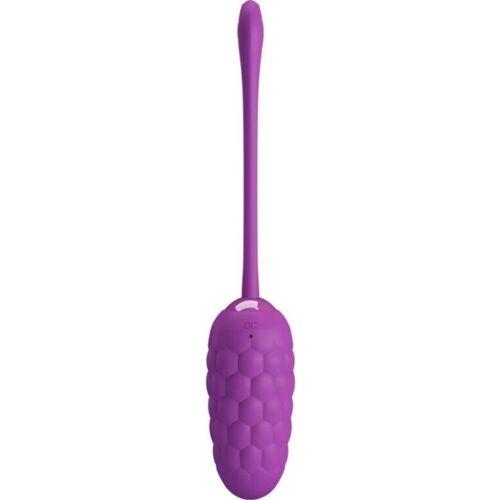 Vibráló tojás PRETTY LOVE lila, tengeri textúrával, 12 funkcióval