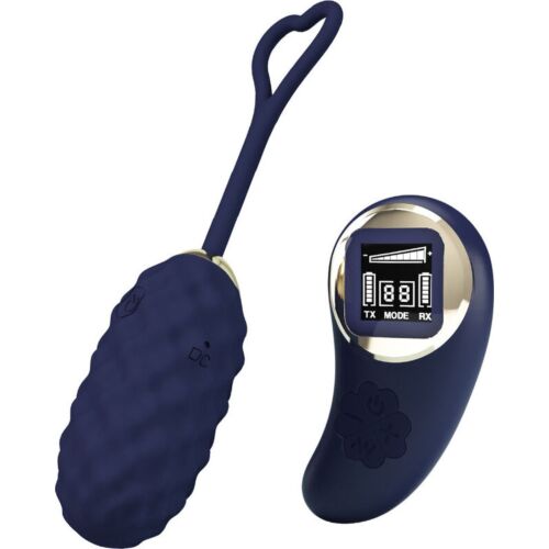 Vibrátor PRETTY LOVE VIVIAN BLUE távirányítós tojás
