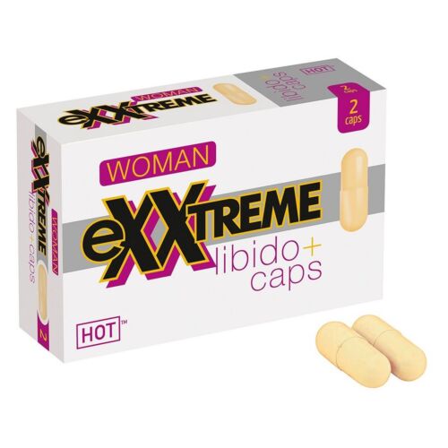 Nőknek szánt kapszula HOT EXXTREME LIBIDO 2 db