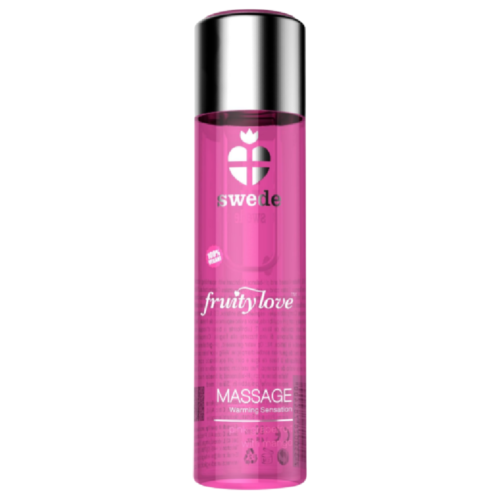 Melegítő hatású masszázs olaj SWEDE Fruity Love 120 ml