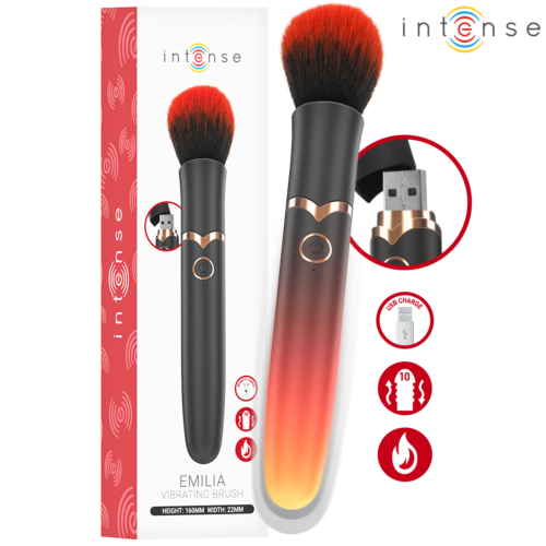 Vibrátor INTENSE HIGH TECH Emilia 16 cm melegítő funkcióval