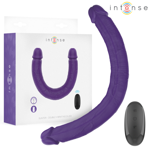 Dildó Vibrátor INTENSE REMOTE CONTROL GUNTER 40 cm