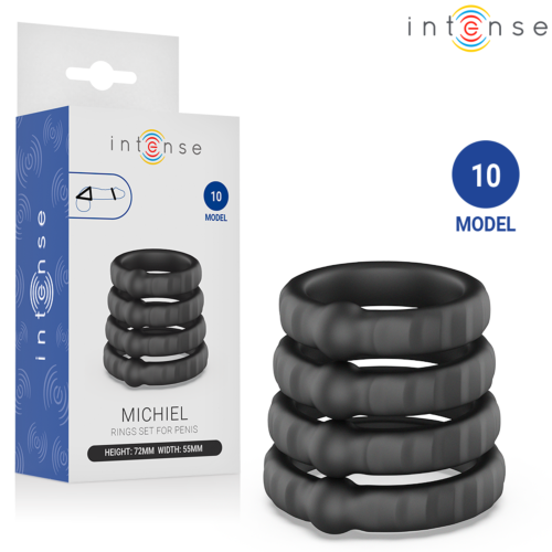 Anillos INTENSE FOR HIM Modell 10 - Szett 4 darab