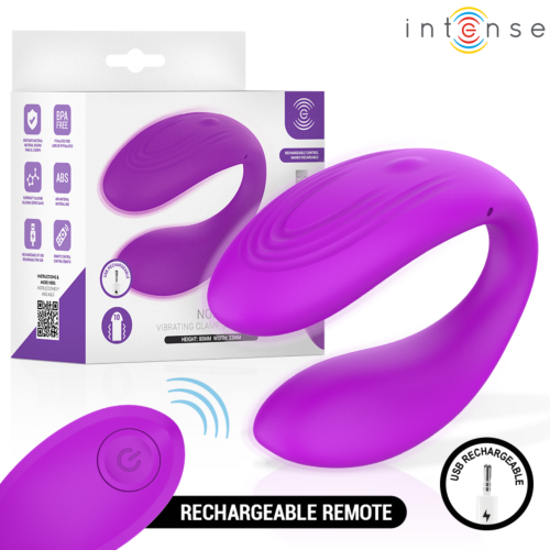 Vibrátor INTENSE REMOTE CONTROL NORA Kétirányú Stimulátor