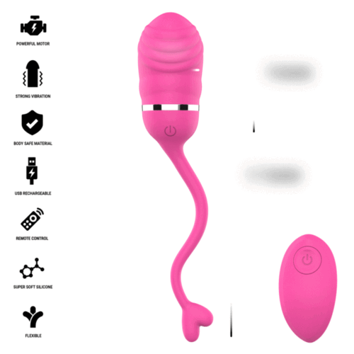 Vibrátor INTENSE REMOTE CONTROL Sookie távirányítóval
