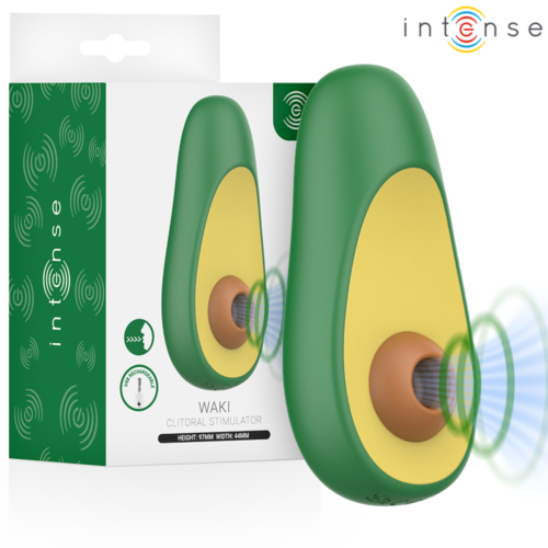 Csiklóizgató INTENSE FUN TOYS WAKI AVOKÁDÓ megbízható stimulációval