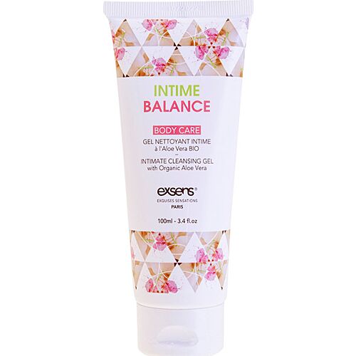 Tisztító gél Exsens Intimate Balance organikus aloe verával