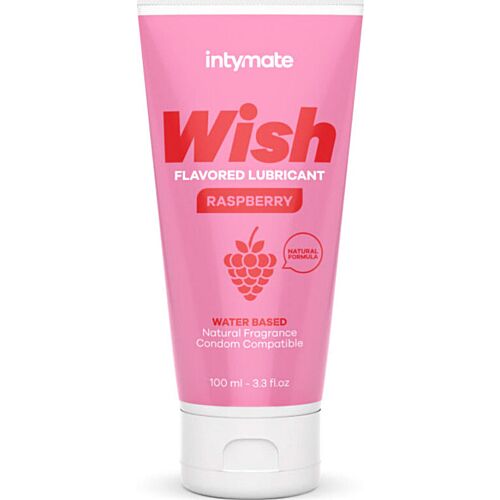 Lubrikáló INTIMATELINE INTYMATE WISH málna ízű 100 ml