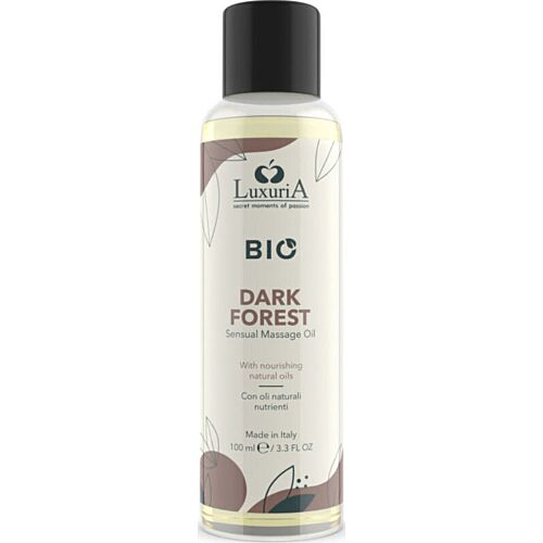 Masszázs Olaj INTIMATELINE LUXURIA - BIO Sötét Erdő 100 ml