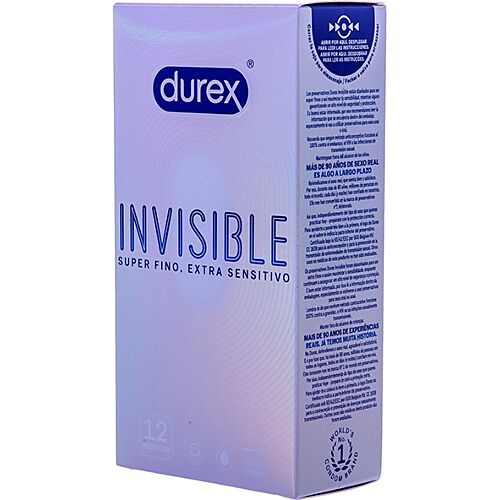 Kondom DUREX Ultra Thin Invisible 12 db