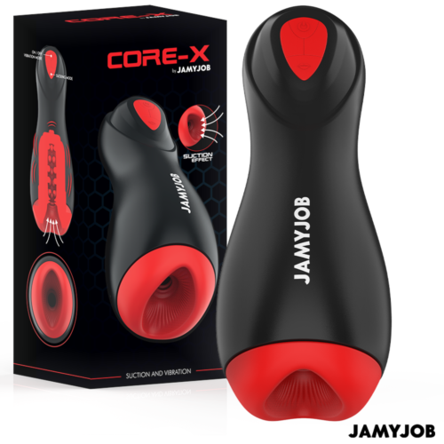 Masturbátor JAMYJOB CORE-X automatikus szívással és vibrációval