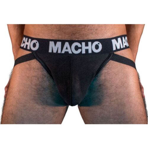 Jockstrap MACHO UNDERWEAR MX25NN félátlátszó dizájn