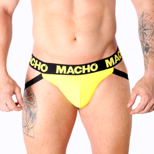 Jockstrap MACHO UNDERWEAR MX25A nyitott hátsó résszel