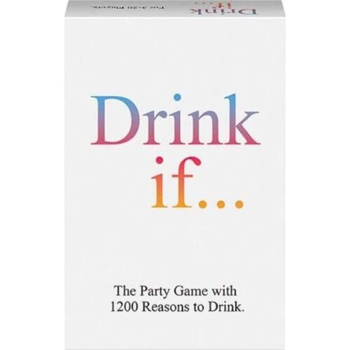 Ivós játék KHEPER GAMES Drink If - 1200 ok a szórakozásra
