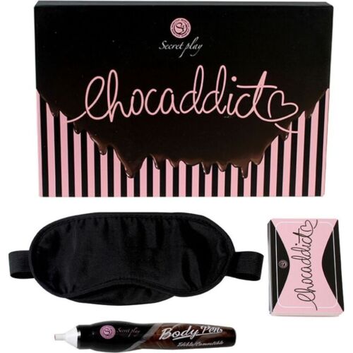 Társasjáték SECRETPLAY GAME "CHOCADDICT" csokoládéval
