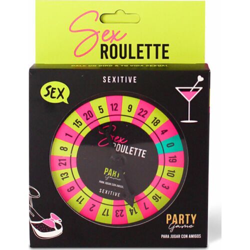 Szexjáték SEXITIVE Szex Roulette Party Game