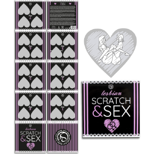 Scratch & Sex játék SECRETPLAY - Leszbikus pozíciók