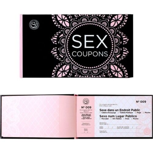 Játékok SECRETPLAY SEX COUPONS 50 lehetőség