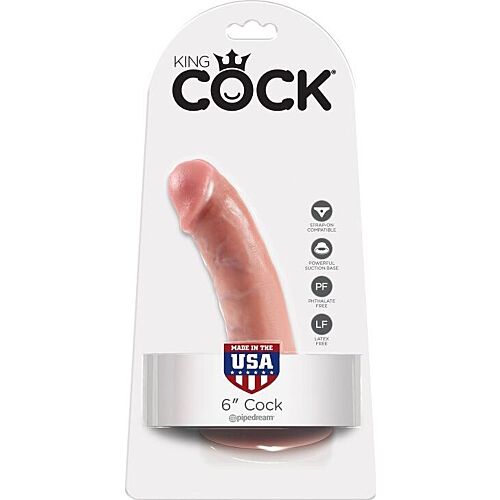 Dildo KING COCK 6 - Valósághű élmény
