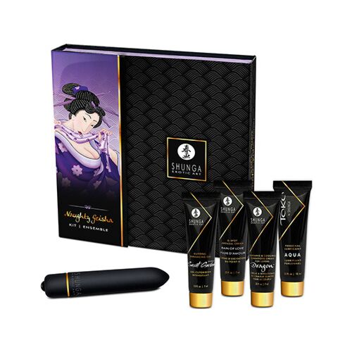 Szexjáték Shunga Naughty Geisha Kit - Élvezetek felfedezése