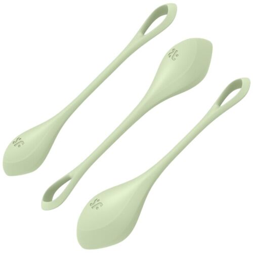 Silicium golyók SATISFYER YONI POWER 2 készlet