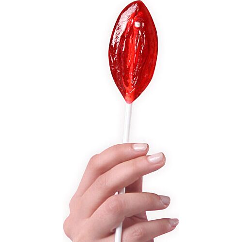 Édesség SECRETPLAY LOLLIPOP VAGINA eper ízű