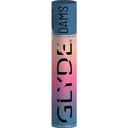 Orális szex védő SHEER GLYDE - Szőlő ízű