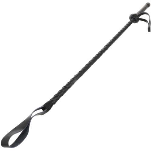 BDSM ostor DARKNESS 60 cm bőr hegyű