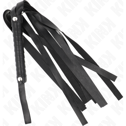 BDSM ostor KINK BLACK WIDE TAIL 48.5 CM