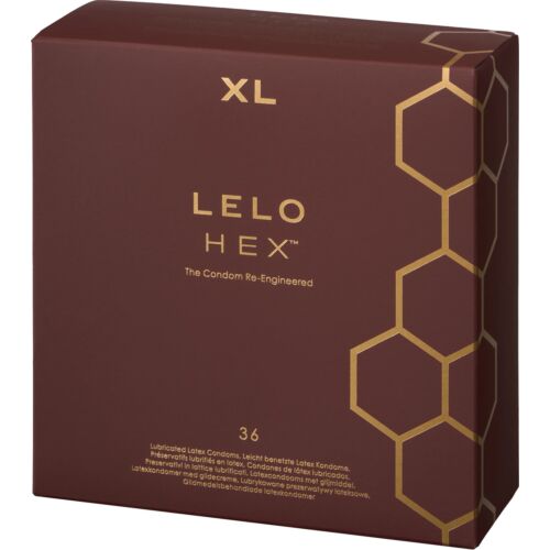 Óvszer Lelo Hex Respect XL - Fokozott érzékenység