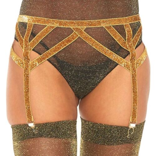 Liguero Leg Avenue Lurex Plateado | Elegáns és vonzó megjelenés