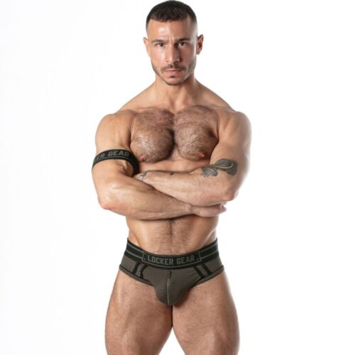 LOCKER GEAR mesh jock brief