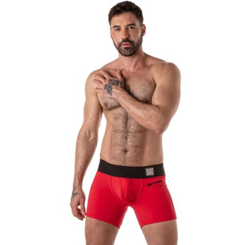 Boxer LOCKER GEAR Wide Waistband Trunk piros XL méret
