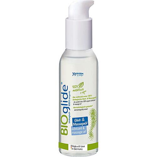 BIOGLIDE - ORGANIKUS KENŐANYAG ÉS MASSZÁZSOLAJ 125 ML