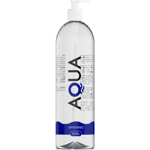 Víz alapú lubrikáns AQUA QUALITY 1000 ML – bőrbarát élmény