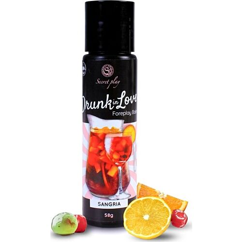 Lubrikáló SECRETPLAY - DRUNK IN LOVE 60 ml Sangria ízben