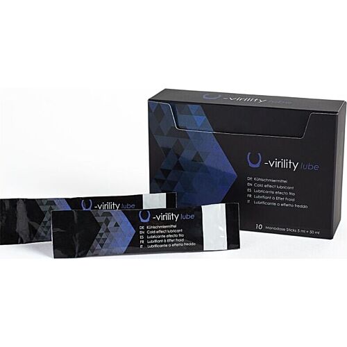 Hűsítő Lubrikáló 500COSMETICS U-VIRILITY 10 x 5 ml