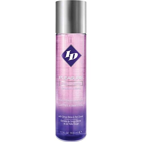 Vízbázisú síkosító ID PLEASURE 500 ML | Kellemes bizsergés